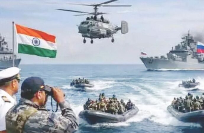 ১১ দেশ নিয়ে ভারতের সামরিক মহড়া