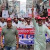 ফরিদপুরে দুই ভাগে বিভক্ত হয়ে জেলা শ্রমিকদলের  মে দিবস পালিত