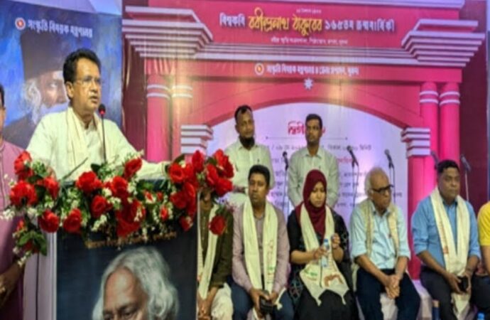 পিঠাভোগকে রবী ঠাকুরের জীবনী চর্চার গবেষণাগার হিসেবে গড়ে তোলা হবে