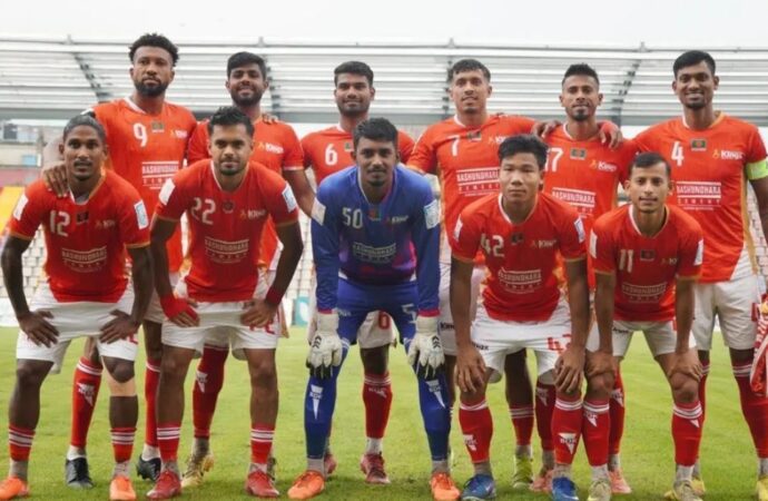 আবাহনীকে হারিয়ে এক ম্যাচ হাতে রেখেই লিগ চ্যাম্পিয়ন বসুন্ধরা কিংস
