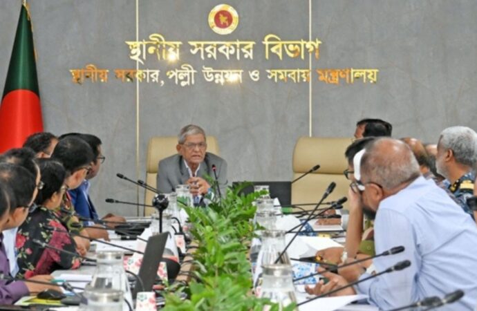 জলাবদ্ধতা সমস্যার স্থায়ী সমাধানে কার্যকর পদক্ষেপের নির্দেশনা মির্জা ফখরুলের