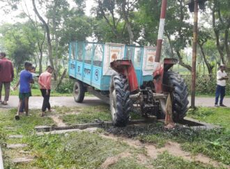 শ্রীমঙ্গলে ট্রাক্টরের সঙ্গে ট্রেনের সংঘর্ষ, রেলক্রসিংয়ের গেটম্যান বরখাস্ত