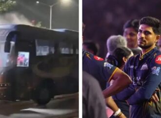 হারের পর দুর্ঘটনার কবলে গুজরাট টাইটান্স