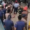 দৌলতদিয়া ফেরিঘাটে নিয়ন্ত্রণ হারিয়ে আবারও পদ্মা নদীতে যাত্রীবাহী বাস