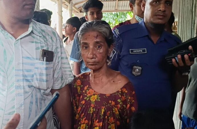 ঘুমন্ত মাকে বটি দিয়ে কুপিয়ে হত্যা
