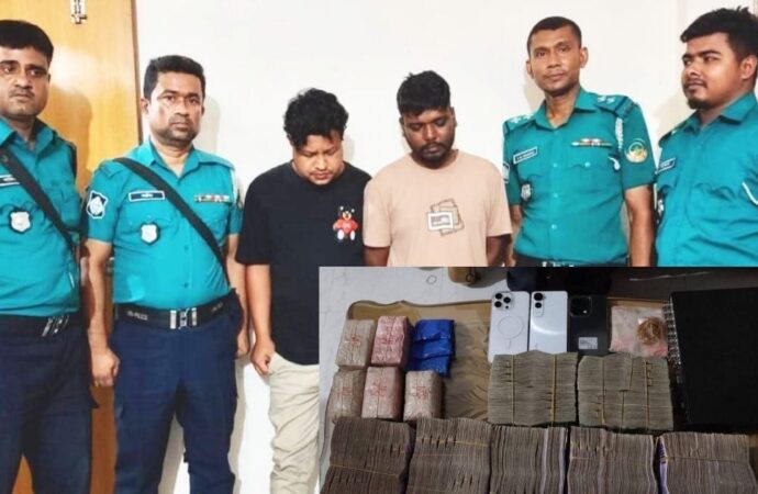 টঙ্গীতে বিপুল পরিমান ইয়াবা ও নগদ টাকাসহ দুই মাদক কারবারি গ্রেফতার