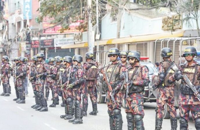 পাঁচ জেলায় বিজিবি মোতায়েন