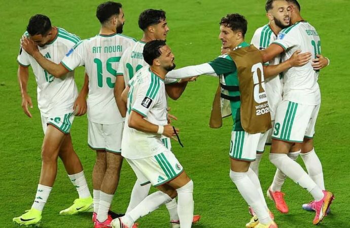 পিছিয়ে পড়েও জর্ডানকে হারাল আলজেরিয়া, বিদায় নিশ্চিত জর্ডানের