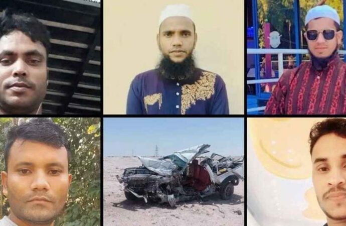 কাতারে সড়ক দুর্ঘটনায় নিহত পাঁচ প্রবাসীর মরদেহ দেশে পৌঁছেছে