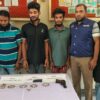 পিরোজপুরে বিদেশী পিস্তল ও গুলিসহ ৩ অস্ত্র ব্যবসায়ী গ্রেফতার