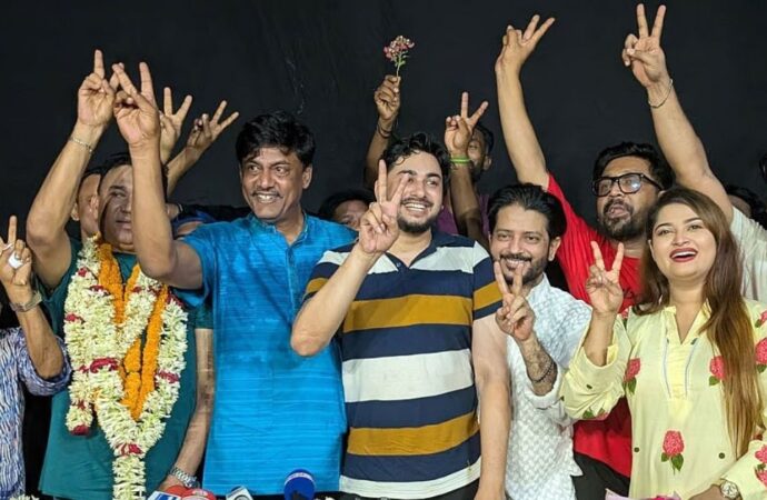 চলচ্চিত্র শিল্পী সমিতির নতুন সভাপতি শিবা সানু, সম্পাদক জয় চৌধুরী