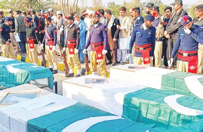 পাকিস্তানে জঙ্গি হামলায় ৯ পুলিশ কর্মকর্তা নিহত