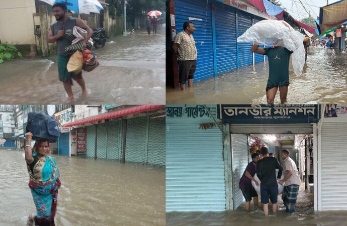 অবনতির দিকে বন্যা পরিস্থিতি, বাড়ছে উদ্বেগ