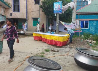 সোনারগাঁয়ে দুই চেয়ারম্যান প্রার্থীর একই স্থানে সভাকে কেন্দ্র করে উত্তেজনা