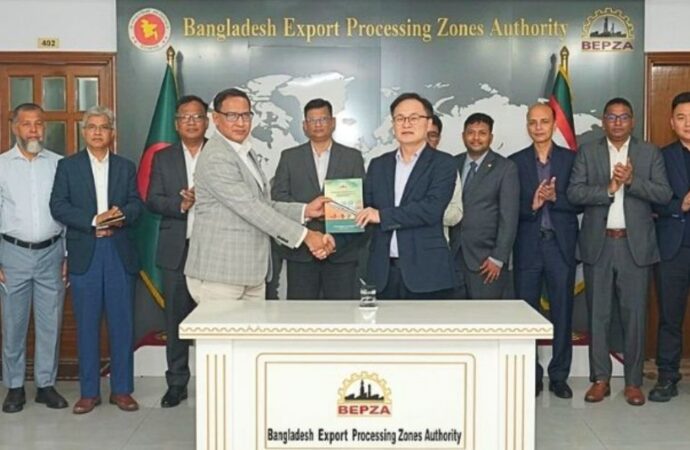 বেপজা অর্থনৈতিক অঞ্চলে ৩ কোটি ডলারের চীনা বিনিয়োগ